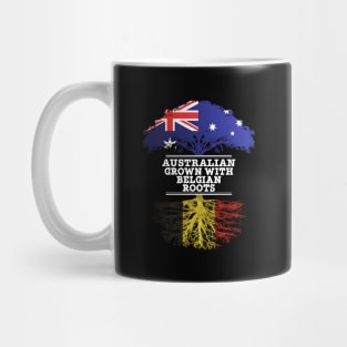 Australian Grown With Belgian Roots - Gift for Belgian With Roots From Belgium Mug